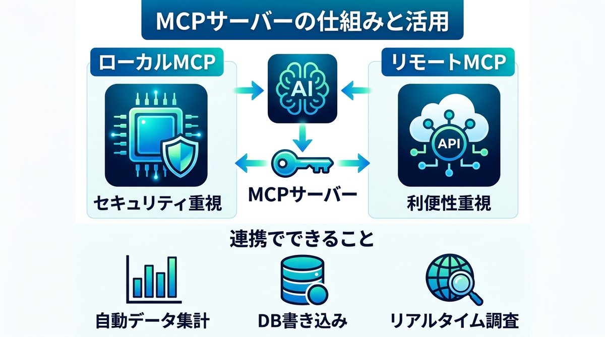 図解：MCPサーバーとは？データ分析BI MCPサーバー比較との連携で何が変わるか