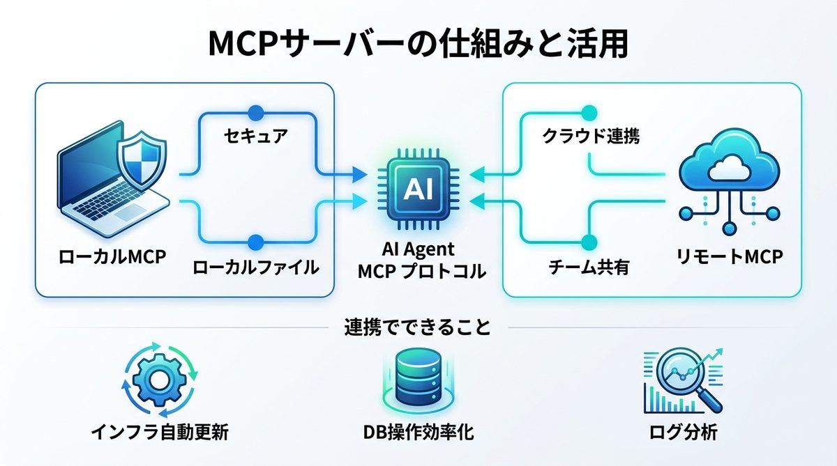 図解：MCPサーバーとは？開発・デプロイ基盤との連携で何が変わるか