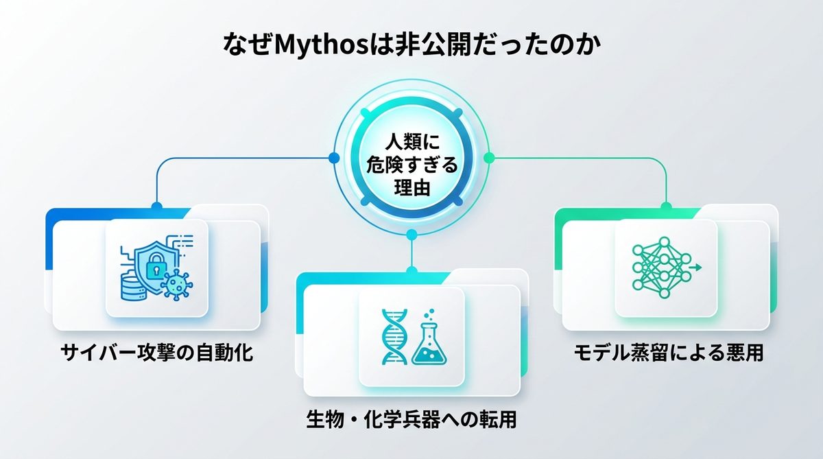 図解：なぜMythosは非公開だったのか（復習）