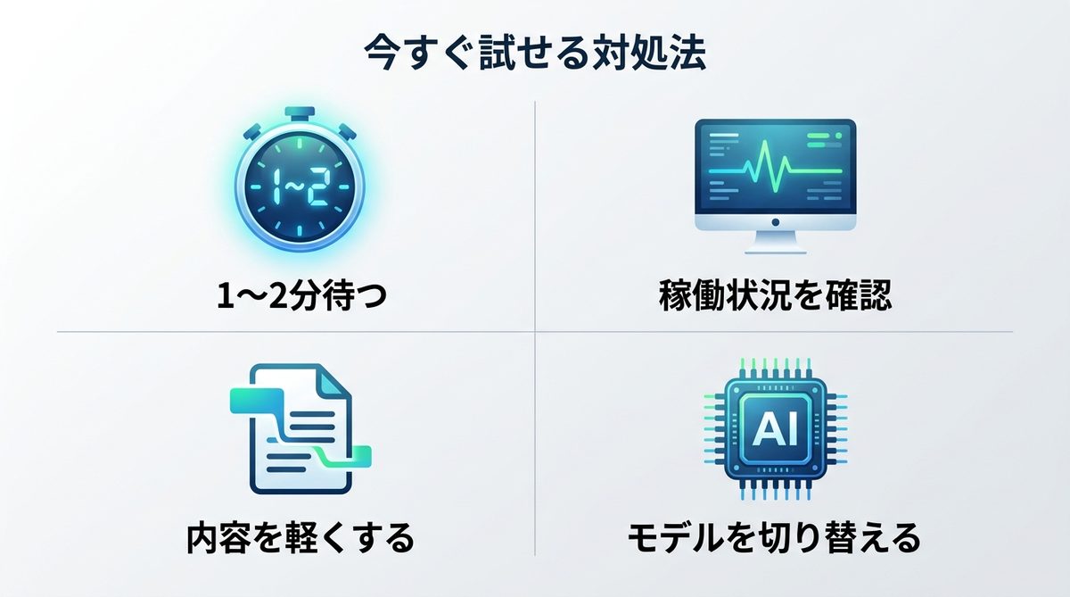 図解：今すぐ試せる対処法