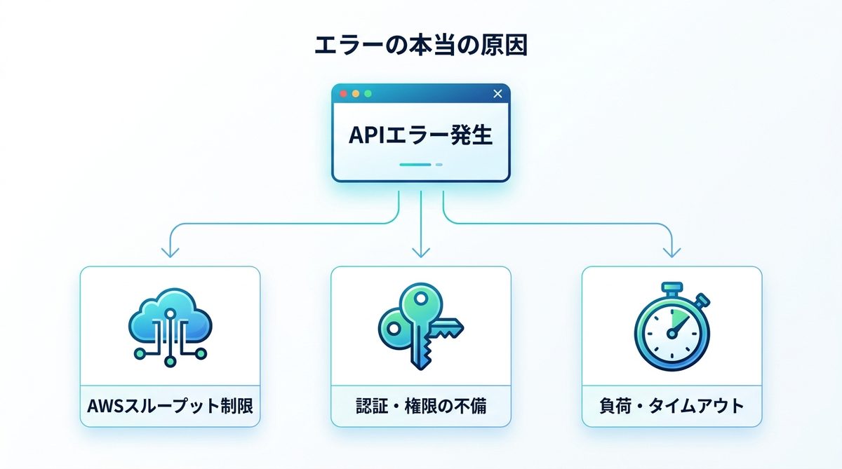 図解：エラーが起きる本当の原因