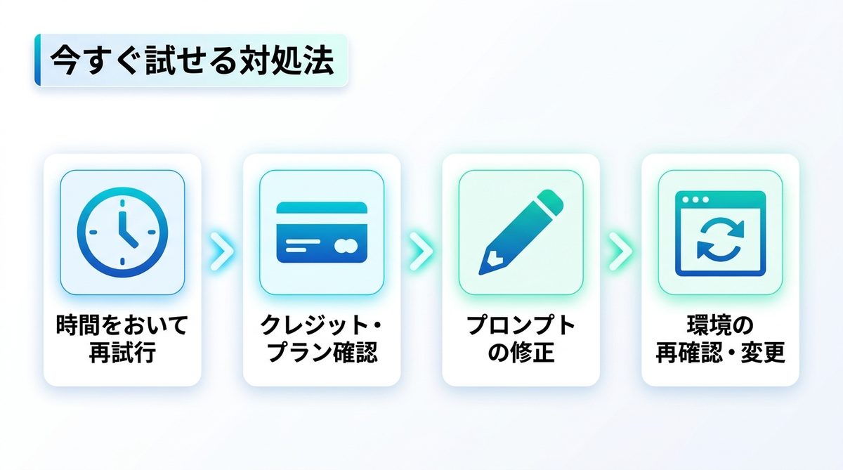 図解：今すぐ試せる対処法