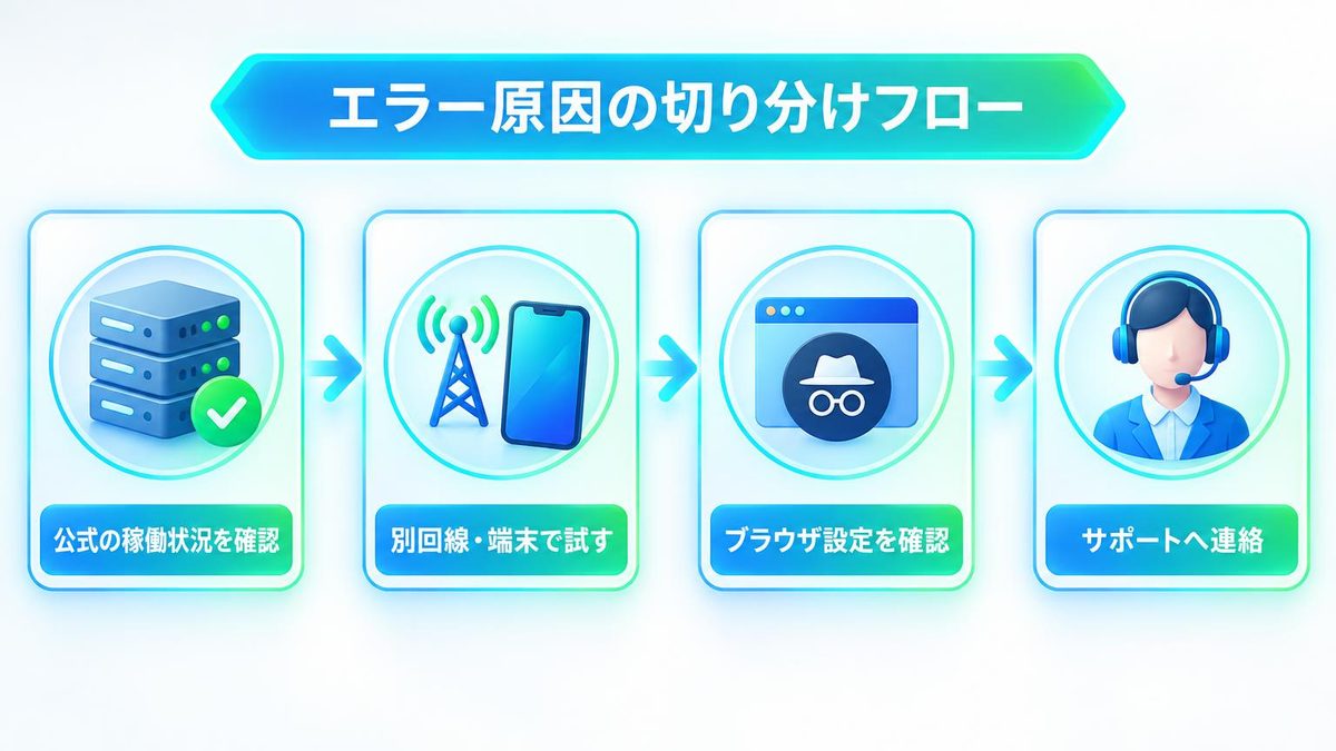 図解：まず1分で切り分ける